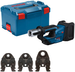 Bosch Mașină de presat cu cap rotativ 360° GPT 18V-19 TH set (fără acumulator și încărcător) (06019M2004)