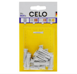 CELO MZK guler universal diblu din plastic 6 x 30 (20 buc) (56MZK20)