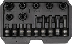 YATO Ansamblu etrier de frână set chei tubulare mecanice 16 bucăți 1/2" CrMo (YT-06811)