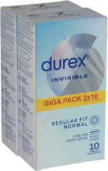 Durex Invisible Regular óvszer 2 x 10 db