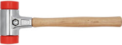 TOYA Ciocan de plastic 60 mm cu mâner din lemn de hickory (YT-45483) Ciocan