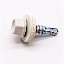 VISIMPEX Șurub autofiletant cu cap hexagonal DIN 7504K, vopsit 4, 8 x 19 mm (001-004-008-068)