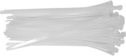TOYA Colier de prindere cu eliberare 7, 6 x 250 mm alb (100 bucăți) (YT-70664)
