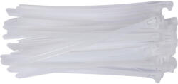 TOYA Colier de fixare detașabil 7, 6 x 200 mm alb (100 buc) (YT-70663)
