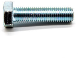 VISIMPEX Șurub cu cap hexagonal cu filet complet DIN 933/ISO 4017 8.8, zincat M6 x 70 mm (001-002-004-049)