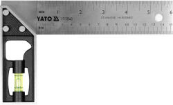 TOYA Unghi drept 150 mm cu nivela cu burla (YT-70843) Vinclu