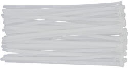 TOYA Coliere de cablu detașabile 7, 6 x 300 mm albe (100 buc) (YT-70665)