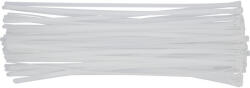 TOYA Coliere de cablu detașabile 7, 6 x 450 mm alb (100 buc) (YT-70668)