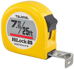 Tajima Hi-Lock Metru de măsurat 7 m x 25 mm (L25-70EB-EUR)