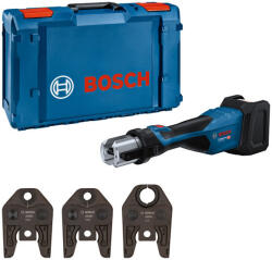 Bosch Mașină de presat cu baterie cu cap rotativ 360° GPT 18V-32 U set (Fără baterie și încărcător) (06019M2103)