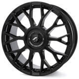 Damina Performance DM10 Black Painted / Red Inlay 5/120 18x8 ET35 CB72, 6 - 4sgumi