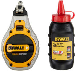 DEWALT Sfoară pentru trasat 3-în-1 cu praf roșu 30 m (DWHT48335RC-0)