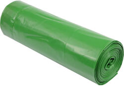 FLO Sac verde de colectare a deșeurilor pliabil 120L 60m (10 buc) (09482)