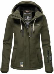Marikoo KLEINE ZICKE női átmeneti dzseki kapucnival, zöld
