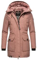 Navahoo Női téli kabát kapucnival Blizzardstorm, terrakotta