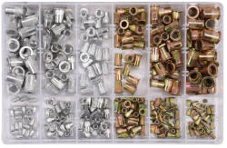 TOYA Set de piulițe cu nituri din aluminiu și oțel YATO 300 buc (YT-36480) Cleste