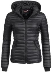 Navahoo Kimuk női átmeneti dzseki kapucnival, fekete