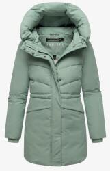 Marikoo Női télikabát kapucnival Delilah16, füstös menta