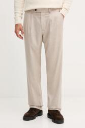 Tommy Hilfiger gyapjú nadrág - bézs 34/32
