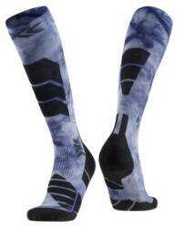 X-Bionic X-Socks® Ski Expert Wild OTC Șosete pentru genunchi Black/Silver/Orange 35-38 EU