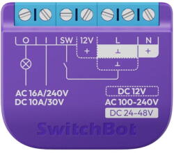 SwitchBot Intrerupator inteligent SwitchBot Relay Switch 1 with Dry Contact (55399) - pcone