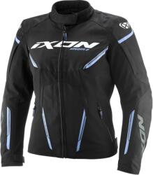 IXON Geacă de motocicletă pentru femei IXON Striker 2 Lady negru-lavandă (IXO100102085-1053)