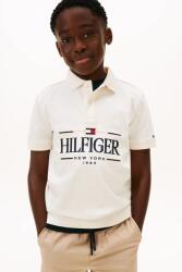 Tommy Hilfiger gyerek pamut póló - fehér 176 - answear - 32 990 Ft