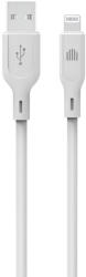 Dviced Cable USB-A to Lightning silicone 1, 25m - White (DV110002)