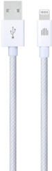 Dviced Cable USB-A to Lightning Nylon Textile 1, 25m - White (DV120003)