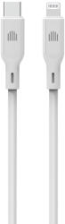 Dviced Cable USB-C to Lightning silicone 1, 25m - White (DV110004)