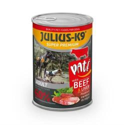 Julius-K9 konzerv beef&liver(marha és máj) - 20x400 g