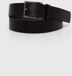 HUGO bőr öv fekete, férfi - barna 100