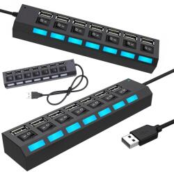  7x USB 2.0 hub port elosztó (v6235)