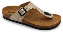 LEON 4080 LEON Comfort női bőr papucs (LEON3272-arany37)