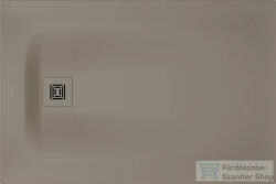 Duravit SUSTANO 120x80 cm-es zuhanytálca szifon nélkül, matt greige 720276640000000 (720276640000000)