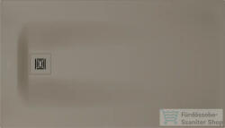 Duravit SUSTANO 140x80 cm-es zuhanytálca szifon nélkül, matt greige 720280640000000 (720280640000000)