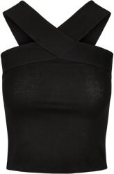 Urban Classics Női kereszt nyakú felső 4XL fekete