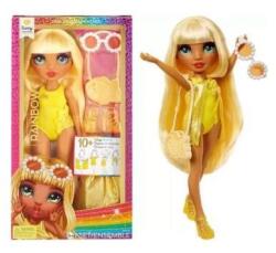 MGA Entertainment Rainbow High: Vízparti divat öltöztethető napozó divat baba - Sunny (507260)