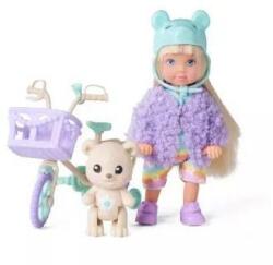 Simba Toys Steffi Love: Évi baba biciklivel és macival (105733967) - vackorjatek