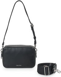 Calvin Klein Genți Banduliere Femei WEBBING DOUBLE STRAP CAMERA BAG Calvin Klein Jeans Negru Unic
