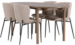  Étkezőgarnitúra Dallas 4132 (Bézs + Fekete)