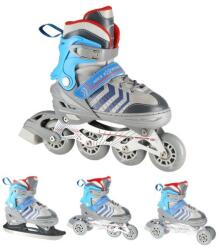 NILS Extreme 4in1 NH18192 korcsolya szürke-kék Méret: L