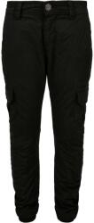 Urban Classics Fiúk Cargo jogging nadrág 5 - 6 EVES fekete