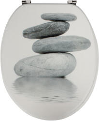 FROGEE MDF WC ülőke - Rozsdamentes zsanérokkal - BALANCE (GH-TS-MDF-C01)