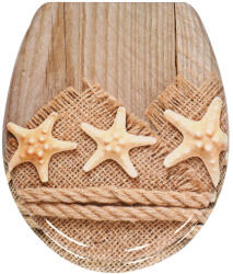 Frogee Duroplast WC ülőke - Rozsdamentes zsanérokkal - STARFISH (GH-TS-DPEC-C03)