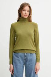 Benetton pulóver gyapjúkeverékből - zöld XS - answear - 21 990 Ft