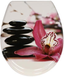 Frogee Duroplast WC ülőke - Rozsdamentes zsanérokkal - ORCHIDEA (GH-TS-DPEC-C01)