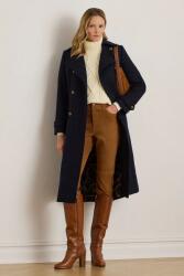 Ralph Lauren baba gyapjúkeverék pulóver sötétkék, 297P04150 - sötétkék 40