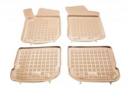 Rezaw-Plast Covorase Presuri Auto Cauciuc Dedicate Bej Vw Bora / Golf IV 1998-2006 / Seat Leon / Toledo 1999-2005 / Skoda Octavia I 1996-2010 (ALM 200201B)