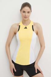 Adidas edzős felső - sárga XS